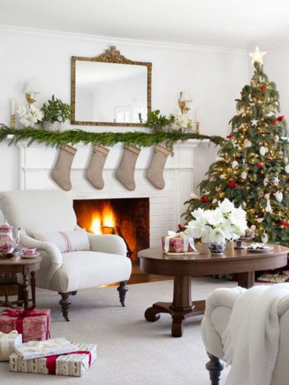Christmas Living Room Decor Ideas (32)