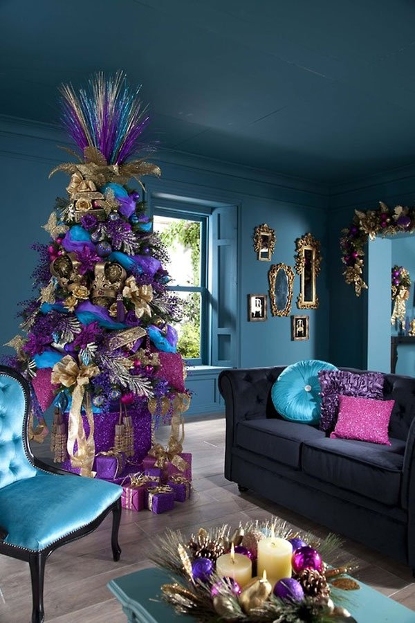 Christmas Living Room Decor Ideas (7)