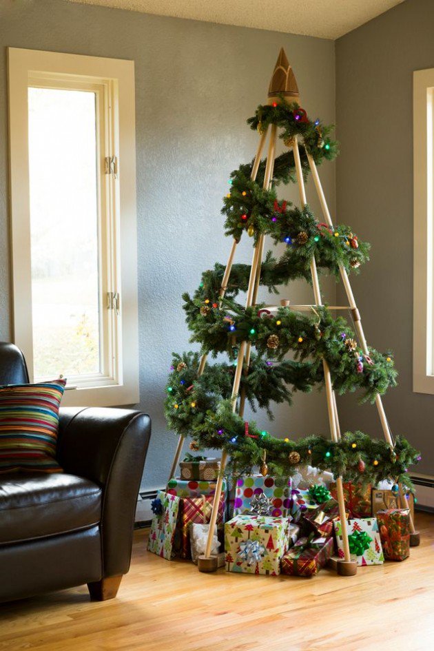 Unique DIY Christmas Tree Thewowdecor