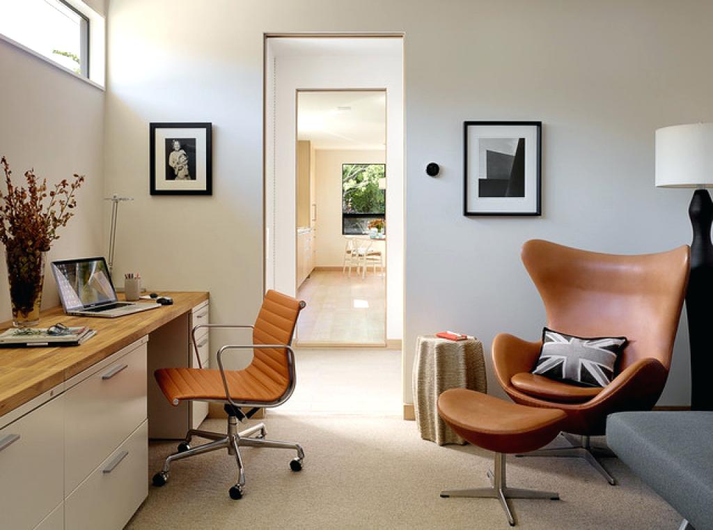 Mid Century Modern Home Office Design