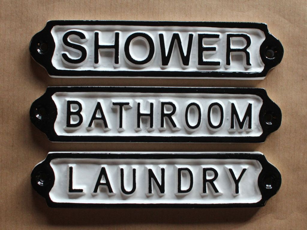 Antique Style Signs