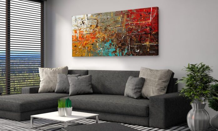 How To Choose The Perfect Wall Art For, Interesting Art For Living Rooms