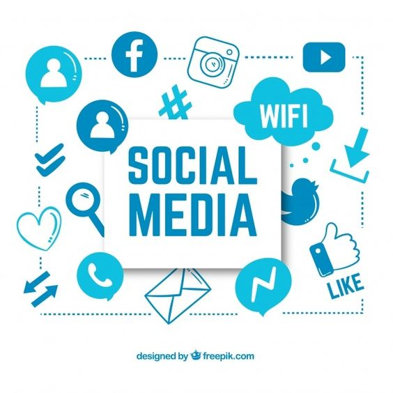 social media platform icons
